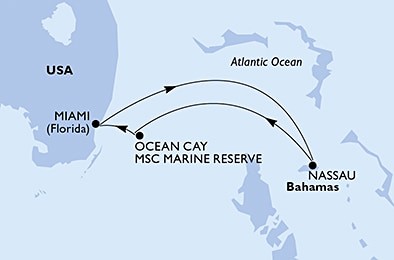 Msc Armonia - Usa, Bahamy (z Miami)